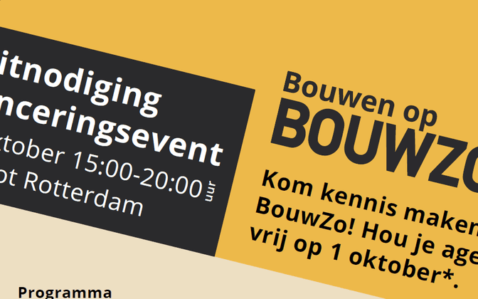 BouwZo event